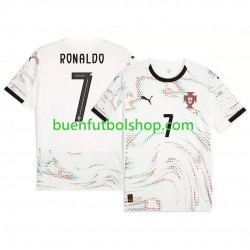 Camiseta de Fútbol Portugal RONALDO 7 2025 Segunda Equipación Manga Corta Hombre Camiseta de Fútbol Portugal RONALDO 7 2025 Segunda Equipación Manga Corta Hombre