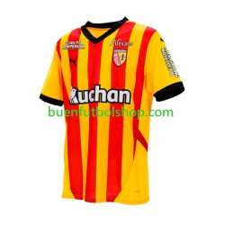 Camiseta de Fútbol RC Lens 2024-2025 Primera Equipación Manga Corta Hombre Camiseta de Fútbol RC Lens 2024-2025 Primera Equipación Manga Corta Hombre
