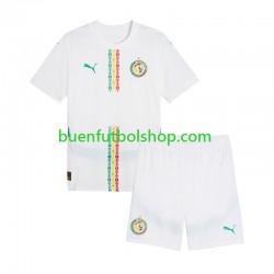 Camiseta de Fútbol Senegal 2025 Primera Equipación Manga Corta Niño