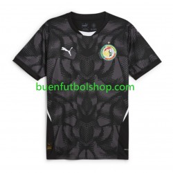 Camiseta de Fútbol Senegal Portero 2025 Segunda Equipación Manga Corta Hombre Camiseta de Fútbol Senegal Portero 2025 Segunda Equipación Manga Corta Hombre