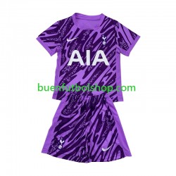 Camiseta de Fútbol Tottenham Hotspur Portero 2024-2025 Tercera Equipación Manga Corta Niño Camiseta de Fútbol Tottenham Hotspur Portero 2024-2025 Tercera Equipación Manga Corta Niño