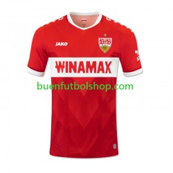 Camiseta de Fútbol VfB Stuttgart 2024-2025 Segunda Equipación Manga Corta Hombre