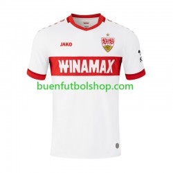 Camiseta de Fútbol VfB Stuttgart 2024-2025 Primera Equipación Manga Corta Hombre Camiseta de Fútbol VfB Stuttgart 2024-2025 Primera Equipación Manga Corta Hombre