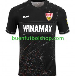 Camiseta de Fútbol VfB Stuttgart 2024-2025 Tercera Equipación Manga Corta Hombre
