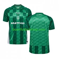 Camiseta de Fútbol Werder Bremen 2024-2025 Primera Equipación Manga Corta Hombre