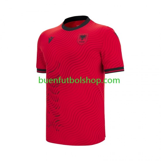 Camiseta de Fútbol Albania 2026 2027 Primera Equipación Manga Corta Hombre