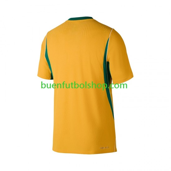 Camiseta de Fútbol Australia World Cup 2026 Primera Equipación Manga Corta Hombre
