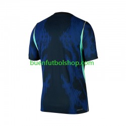 Camiseta de Fútbol Brasil World Cup 2026 Segunda Equipación Manga Corta Hombre