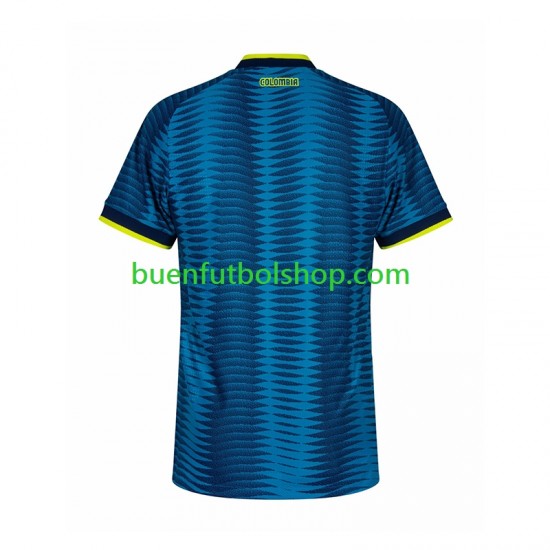 Camiseta de Fútbol Colombia World Cup 2026 Segunda Equipación Manga Corta Hombre