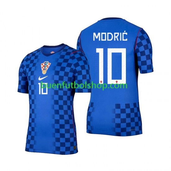 Camiseta de Fútbol Croacia Luka Modric 10 World Cup 2026 Segunda Equipación Manga Corta Hombre