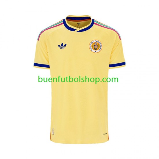 Camiseta de Fútbol Curacao World Cup 2026 Segunda Equipación Manga Corta Hombre