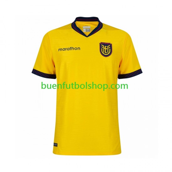 Camiseta de Fútbol Ecuador World Cup 2026 Primera Equipación Manga Corta Hombre