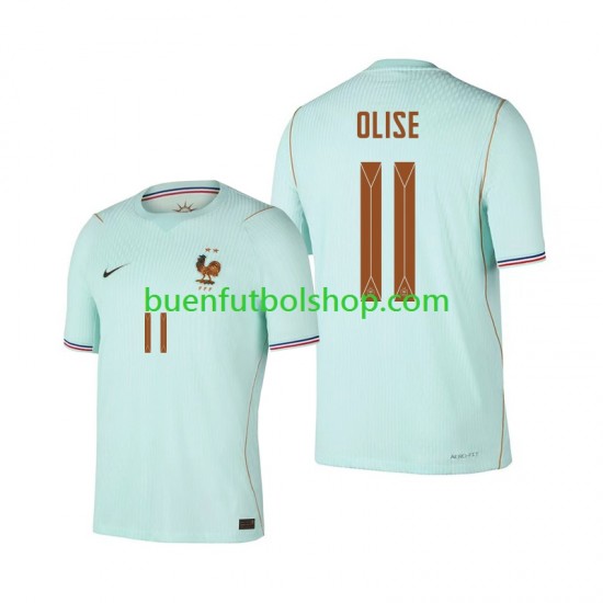 Camiseta de Fútbol Francia Michael Olise 11 World Cup 2026 Segunda Equipación Manga Corta Hombre