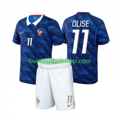 Camiseta de Fútbol Francia Michael Olise 11 World Cup 2026 Primera Equipación Manga Corta Niño