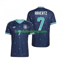 Camiseta de Fútbol Alemania Kai Havertz 7 World Cup 2026 Segunda Equipación Manga Corta Hombre