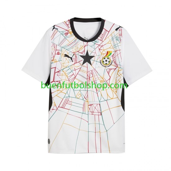 Camiseta de Fútbol Ghana World Cup 2026 Primera Equipación Manga Corta Hombre