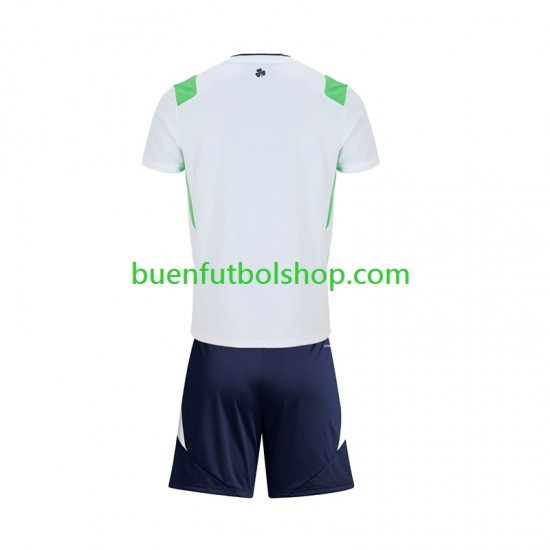 Camiseta de Fútbol Irlanda 2026 Segunda Equipación Manga Corta Niño
