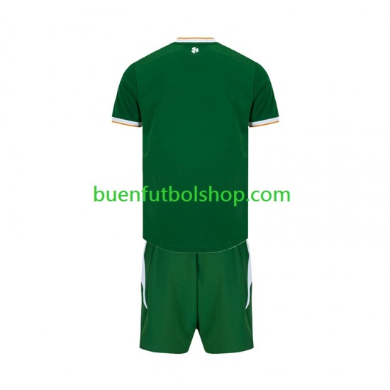 Camiseta de Fútbol Irlanda 2026 Primera Equipación Manga Corta Niño
