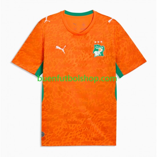 Camiseta de Fútbol Costa De Marfil World Cup 2026 Primera Equipación Manga Corta Hombre
