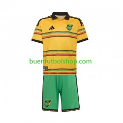 Camiseta de Fútbol Jamaica World Cup 2026 Primera Equipación Manga Corta Niño