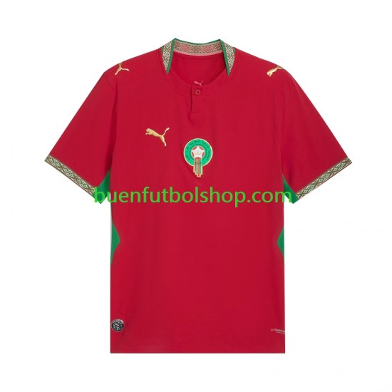 Camiseta de Fútbol Marruecos World Cup 2026 Primera Equipación Manga Corta Hombre