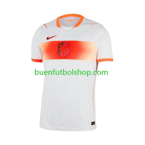 Camiseta de Fútbol Países Bajos World Cup 2026 Segunda Equipación Manga Corta Hombre