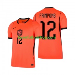 Camiseta de Fútbol Países Bajos Jeremie Frimpong 12 World Cup 2026 Primera Equipación Manga Corta Hombre