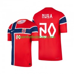 Camiseta de Fútbol Noruega Antonio Nusa 20 World Cup 2026 Primera Equipación Manga Corta Hombre