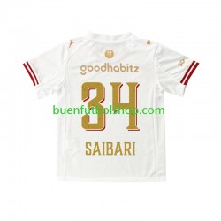 Camiseta de Fútbol PSV Eindhoven Ismael Saibari 34 Efteling 2025-2026 Cuarta Equipación Manga Corta Hombre