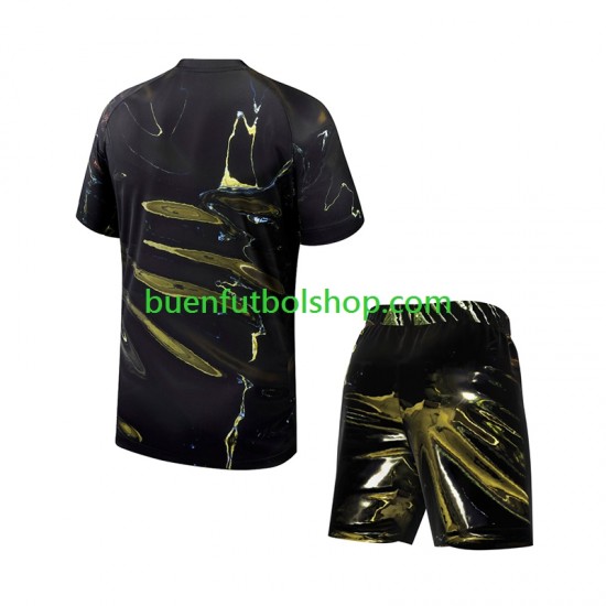 Camiseta de Fútbol Paris Saint-Germain Night Edition 2025-2026 Cuarta Equipación Manga Corta Niño