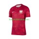 Camiseta de Fútbol Polonia 2026 2027 Segunda Equipación Manga Corta Hombre