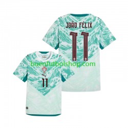 Camiseta de Fútbol Portugal Joao Felix 11 World Cup 2026 Segunda Equipación Manga Corta Hombre