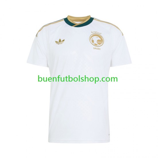 Camiseta de Fútbol Arabia Saudita World Cup 2026 Segunda Equipación Manga Corta Hombre