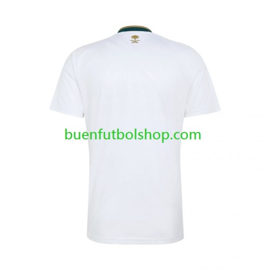 Camiseta de Fútbol Arabia Saudita World Cup 2026 Segunda Equipación Manga Corta Hombre