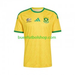 Camiseta de Fútbol Sudáfrica World Cup 2026 Primera Equipación Manga Corta Hombre