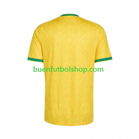 Camiseta de Fútbol Sudáfrica World Cup 2026 Primera Equipación Manga Corta Hombre
