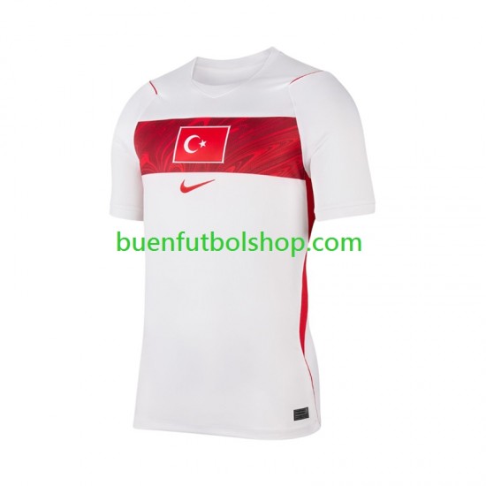 Camiseta de Fútbol Turquía 2026 2027 Segunda Equipación Manga Corta Hombre