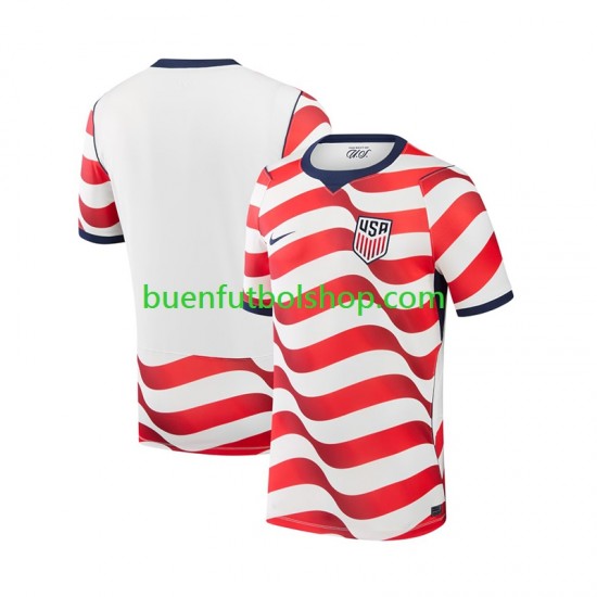 Camiseta de Fútbol Estados Unidos World Cup 2026 Primera Equipación Manga Corta Hombre