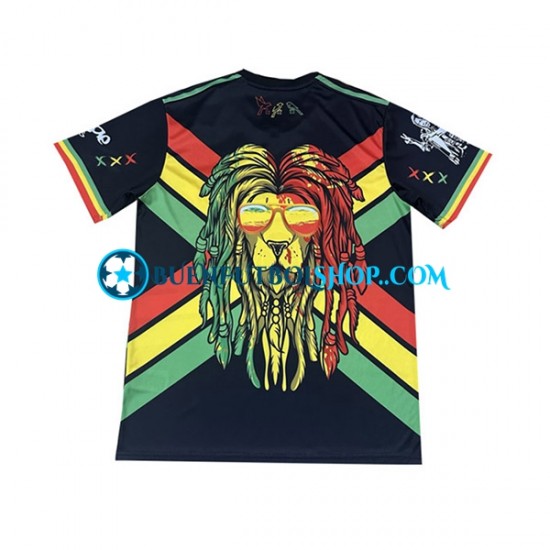 Camiseta de Fútbol AFC Ajax Bob Marley 2023-2024 Primera Equipación Manga Corta Hombre