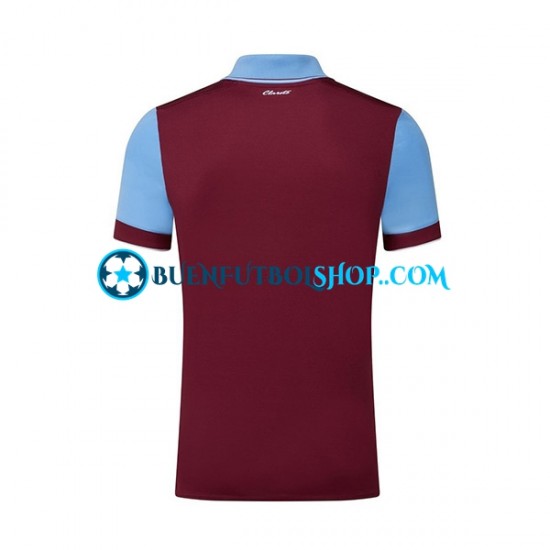 Camiseta de Fútbol Burnley 2023-2024 Primera Equipación Manga Corta Hombre