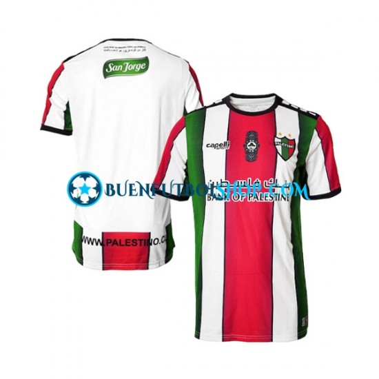 Camiseta de Fútbol Club Deportivo Palestino 2022-2023 Primera Equipación Manga Corta Hombre