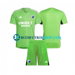 Camiseta de Fútbol FC Copenhagen Portero 2023-2024 Cuarta Equipación Manga Corta Niño Camiseta de Fútbol FC Copenhagen Portero 2023-2024 Cuarta Equipación Manga Corta Niño