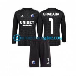 Camiseta de Fútbol FC Copenhagen Portero GRABARA 1 2023-2024 Segunda Equipación Manga Larga Niño Camiseta de Fútbol FC Copenhagen Portero GRABARA 1 2023-2024 Segunda Equipación Manga Larga Niño