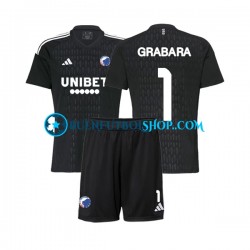Camiseta de Fútbol FC Copenhagen Portero GRABARA 1 2023-2024 Segunda Equipación Manga Corta Niño Camiseta de Fútbol FC Copenhagen Portero GRABARA 1 2023-2024 Segunda Equipación Manga Corta Niño