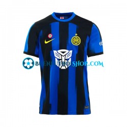 Camiseta de Fútbol Inter Milan Transformers 2023-2024 Primera Equipación Manga Corta Hombre