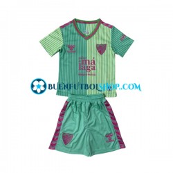 Camiseta de Fútbol Málaga CF 2023-2024 Tercera Equipación Manga Corta Niño