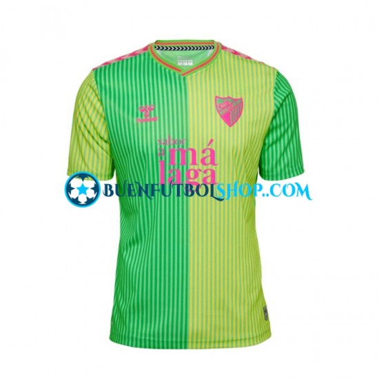 Camiseta de Fútbol Málaga CF 2023-2024 Tercera Equipación Manga Corta Hombre