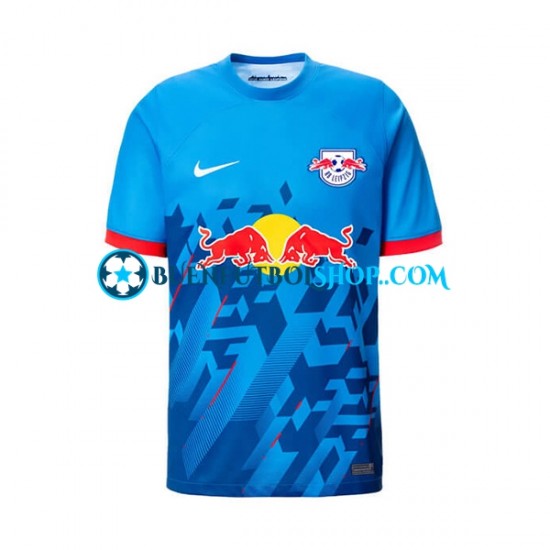 Camiseta de Fútbol RB Leipzig 2023-2024 Tercera Equipación Manga Corta Hombre