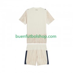 Camiseta de Fútbol Al Hilal CWC 2025-2026 Segunda Equipación Manga Corta Niño