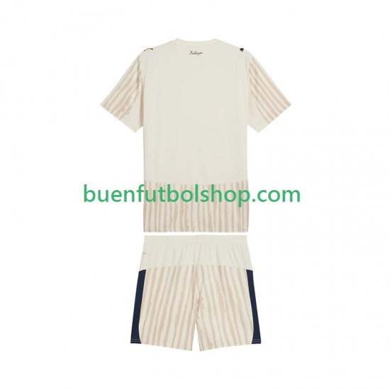 Camiseta de Fútbol Al Hilal CWC 2025-2026 Segunda Equipación Manga Corta Niño